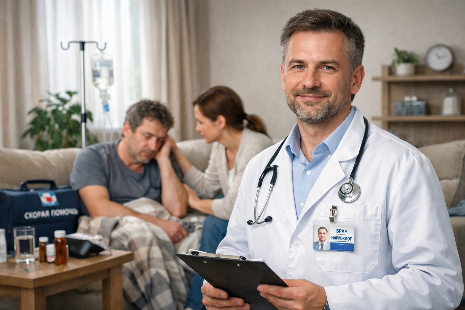 Противопоказания к выводу из запоя на дому: когда нужна скорая